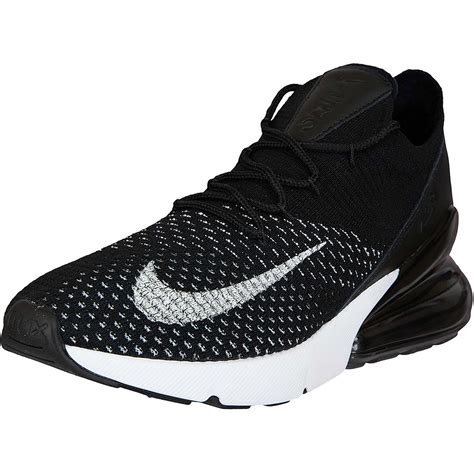 nike air max 270 flyknit schwarz weiß|nike air max 270 sale.